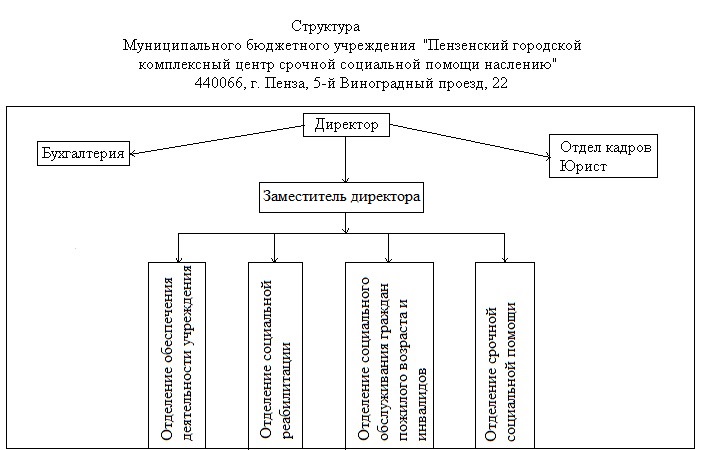 Структура учреждения